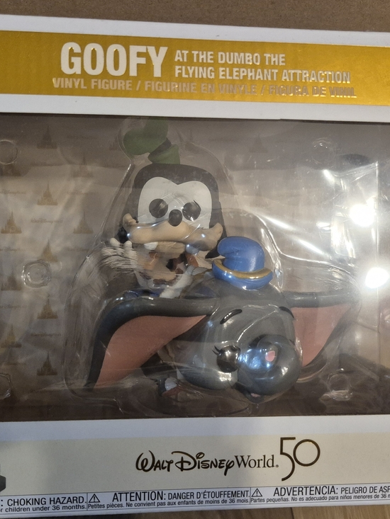 Funko Other - Funko Disney Goofy on Dumbo Vinyl Figure - Gray, Blue, Black, Pink, Green